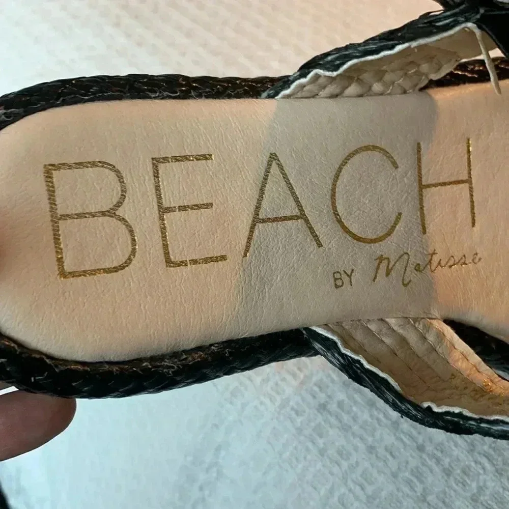 Beach by Matisse Key West Black Sandals